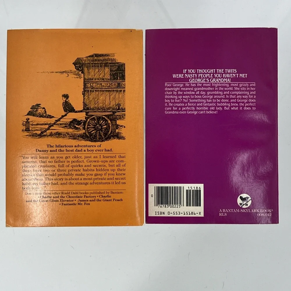 Danny, the Champion of the World & George's Marvelous‎ Medicine pb ROALD DAHL
